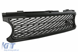 Calandre Aérations latérales pour Range Rover Vogue III L322 06-09 Gris noir-image-6006868