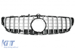 image-54-Calandre avant pour Mercedes CLS W218 Facelift 14-17 GT-R Panamericana Look Chrome