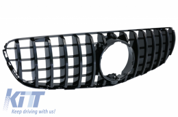 Calandre centrale avant pour Mercedes GLC X253 C253 15-18 GT R Panamericana Look-image-6042750