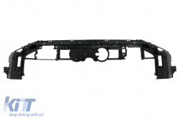 Calandre Centrale pour Audi Q8 2018-2023 Sport Design Noir Brillant-image-6092174