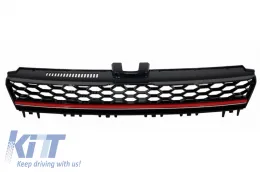 image-71-Calandre centrale pour VW Golf 7 VII 2012-2017 GTI R-line Design Badgeless