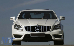 Calandre Grille pour Mercedes CLS W218 C218 X218 2011-2014 GT-R Panamericana Look-image-6073580