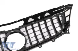 Calandre Grille pour Mercedes CLS W218 C218 X218 2011-2014 GT-R Panamericana Look-image-6102140