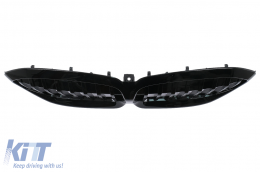Calandre Grilles Rein pour BMW 3 G20 G21 2019-2022 Sport Look Noir Brillant-image-6111211
