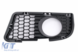 Calandre latérale Grille Centrale inférieure pour BMW Série 5 F10 F11 09-14 Pare-chocs M5-image-6105748