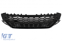 Calandre pour Audi A5 F5 Facelift 19-Up Racing Look Noir Brillant-image-6099229