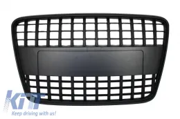 image-78-Calandre pour Audi Q7 4L 2006-2015 S-Line Noir Mat