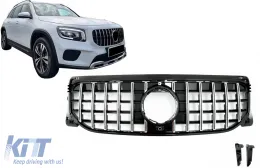 image-52-Calandre pour Mercedes Classe GLB X247 2019-2023 GT-R Panamericana Design Chrome