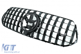 Calandre pour Mercedes GLE SUV W167 V167 GLE C167 Sport 19+ GTR Panamericana Look-image-6075915