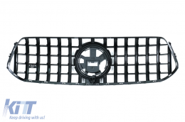 Calandre pour Mercedes GLE SUV W167 V167 GLE C167 Sport 19+ GTR Panamericana Look-image-6075917