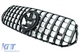 Calandre pour Mercedes GLE SUV W167 V167 GLE Coupé C167 Pack Sport 19+ GTR Look-image-6075909