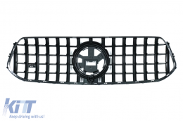 Calandre pour Mercedes GLE SUV W167 V167 GLE Coupé C167 Pack Sport 19+ GTR Look-image-6075911