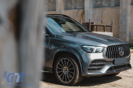 Calandre pour Mercedes GLE SUV W167 V167 GLE Coupé C167 Pack Sport 19+ GTR Look-image-6087284