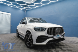 Calandre pour Mercedes GLE SUV W167 V167 GLE Coupé C167 Pack Sport 19+ GTR Look-image-6089380