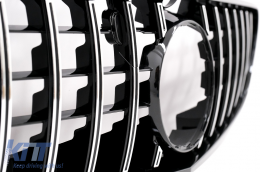 Calandre pour Mercedes S C217 Coupé A217 Cabrio 15-17 GT-R Panamericana Look Chrome-image-6064348