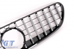 Calandre pour Mercedes S C217 Coupé A217 Cabrio 15-17 GT-R Panamericana Look Chrome-image-6099866
