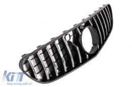 Calandre pour Mercedes S C217 Coupé A217 Cabrio 15-17 GT-R Panamericana Look Chrome-image-6099867