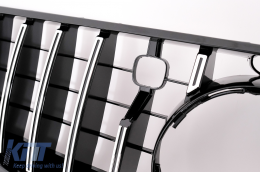 Calandre pour Mercedes S C217 Coupé A217 Cabrio 15-17 GT-R Panamericana Look Chrome-image-6099870