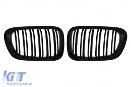 Calandres pour BMW 3 E46 Coupé Cabrio Non Facelift 99-02 Double Stripe M Look-image-6081970