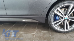 Calcomanías laterales Vinilo adhesivo Oscuro Gris para BMW 3 F30 F31 2011+ M-Performance Look-image-6020244