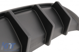 Cantonnière diffuseur arrière pour Alfa Romeo Stelvio 949 2016-2020 Noir-image-6091232