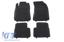 image-47-Caoutchouc Tapis de sol Noir convient pour CITROEN C3 III 2016+