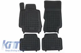 image-79-Caoutchouc Tapis sol Noir pour ALFA ROMEO GIULIA 952 4x4 Q4 16+ Bord 3cm sans odeur