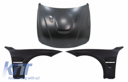 image-1-Capó capó para BMW Serie 3 F30 F31 2011-2019 Guardabarros M3 GTS Look