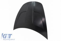 Capot Aluminium pour Tesla Model 3 2019-2022 Turbo Design Noir Ornements Hood-image-6110557