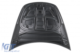 Capot Aluminium pour Tesla Model 3 2019-2022 Turbo Design Noir Ornements Hood-image-6110560