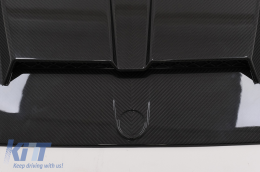 Capot scoop bonnet pour Mercedes Classe G W463 Facelift 2018-2022 Véritable Dry Carbon-image-6095414