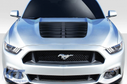 Capuche Bonnet Air Évents pour Ford Mustang Mk6 VI sixième génération 15-17 GT500 Look-image-6077379