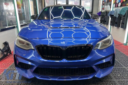 Capuche Bonnet pour BMW 1 F20 F21 2010-2019 BMW 2 F22 F23 F87 M2 2012-2019 CS Look-image-6083971