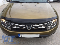 Capuche Garde de sable Déflecteur pour Nissan Terrano 2014+ Dacia Duster 2009+-image-5998137