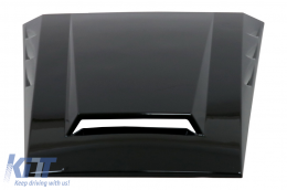 Capuche Scoop Bonnet pour Mercedes W463 89-17 LED Obsidian Black Lights Dynamic-image-6046805