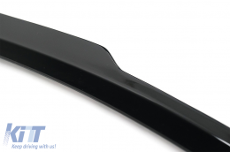 Capuchon Aileron Becquet Toit Add-On Aile pour Audi Q8 SUV 2018+ Sport Design Noir brillant-image-6086537