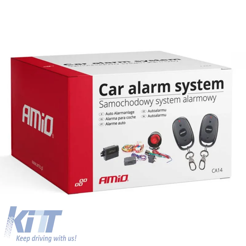 Car Alarm Amio with 2 Remote Controls CΑ14 / 01678