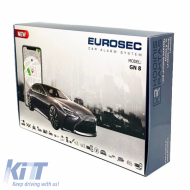 Car Alarm GN8 EuroSec CanBus Alarm With Radar / Vibration & Inclinometer / Immobilizer / Gps Tracking S-GN8-ENSC