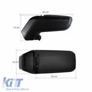 Car Armrest Armster 2 Without Base Universal Silver V00806-image-6305922