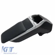 Car Armrest Black-Silver Armster 2 Look Universal 22250-image-6299334