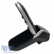 Car Armrest Black-Silver Armster 2 Look Universal 22250-image-6299335