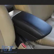 Car Armrest Black-Silver With USB Universal 22260-image-6299339