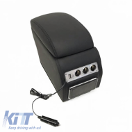 Car Armrest Luxury With Usb Charger Universal 22215