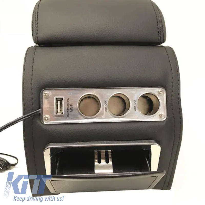 Car Armrest Luxury With Usb Charger Universal 22215