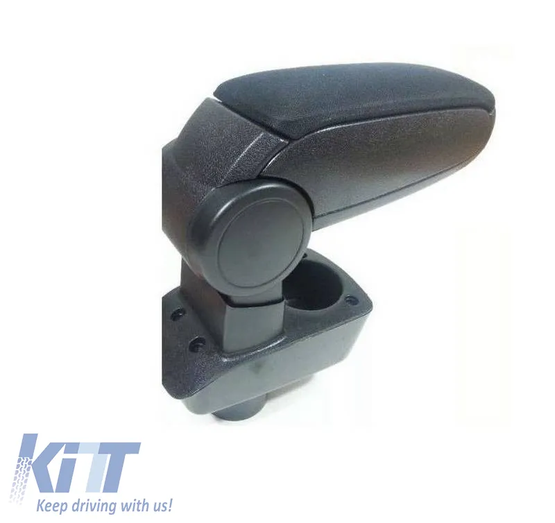Car Armrest "Oem" Design suitable for Ford Fiesta 2009-2017 Black