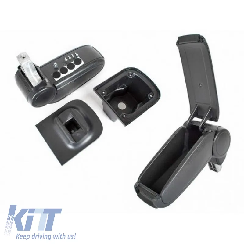 Car Armrest "Oem" Design suitable for Opel Astra J 09-15 Black