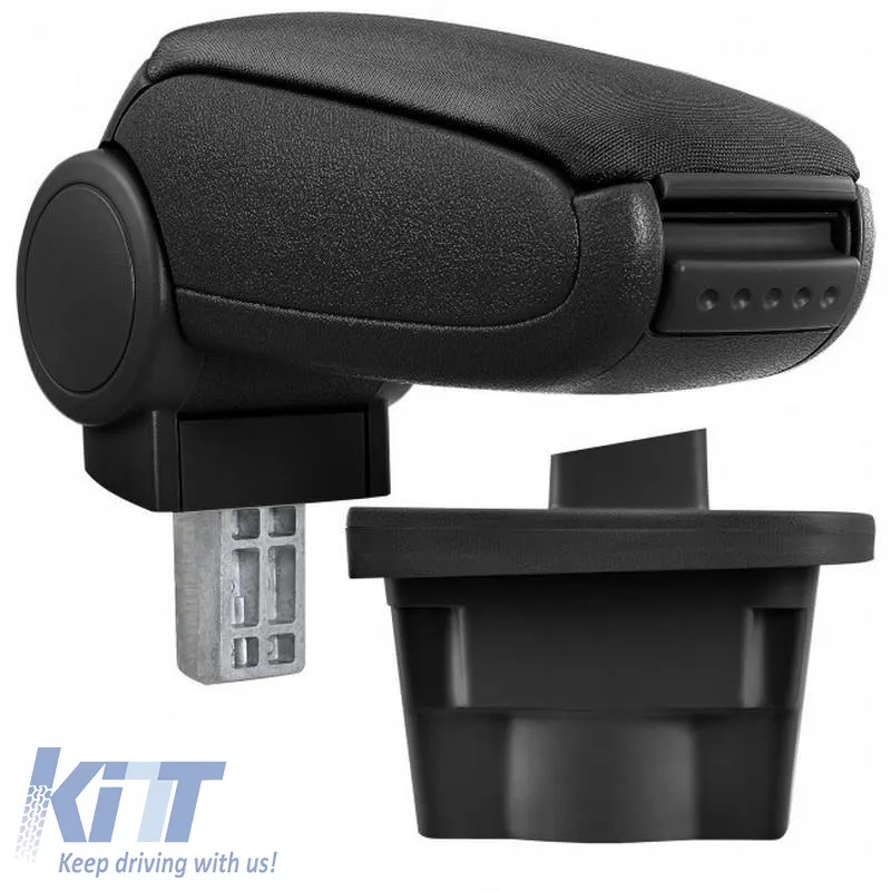 Car Armrest "Oem" Design suitable for Opel Astra J 2009-2015 Black