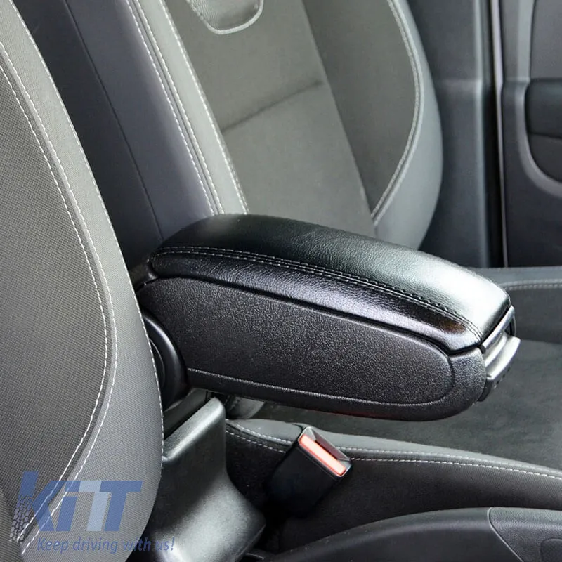 Car Armrest "Oem" Design suitable for Renault Clio 4 12-19 Black