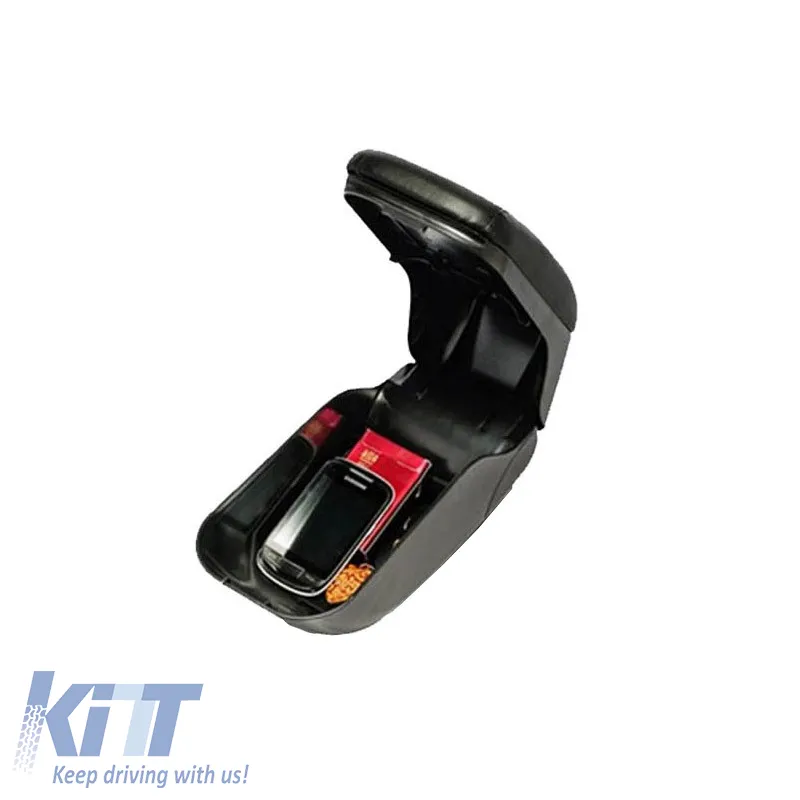 Car Armrest with Base suitable for Opel Astra H 2004-2009 Set 2 Pieces