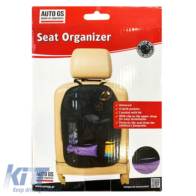 Car Back Seat Organizer suitable for Black 59x41cm 17180